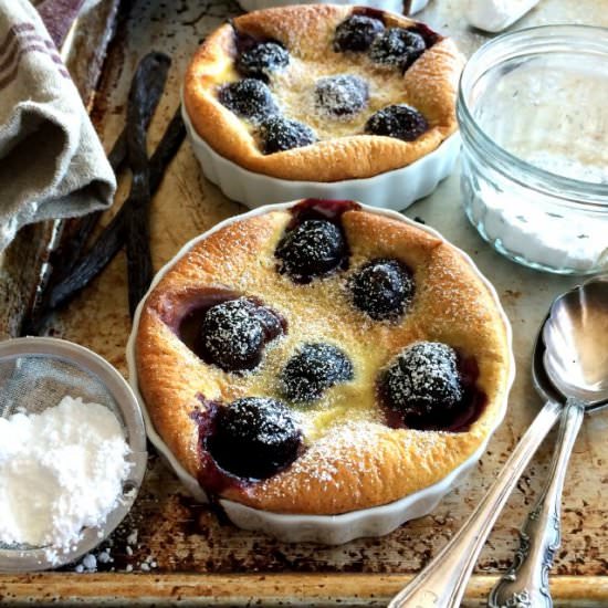 Cherry Vanilla Clafoutis