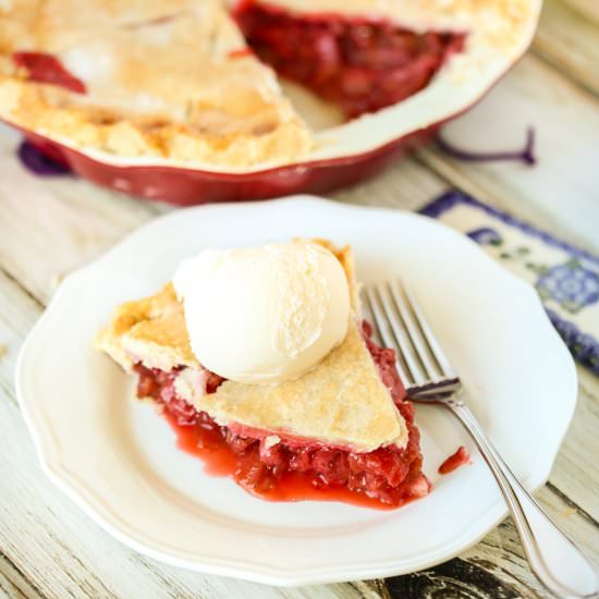 Strawberry Rhubarb Pie