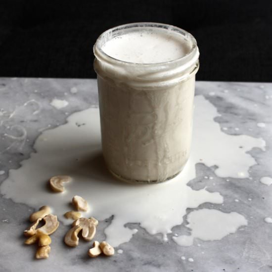 How To Make Cashew Milk + Cookies