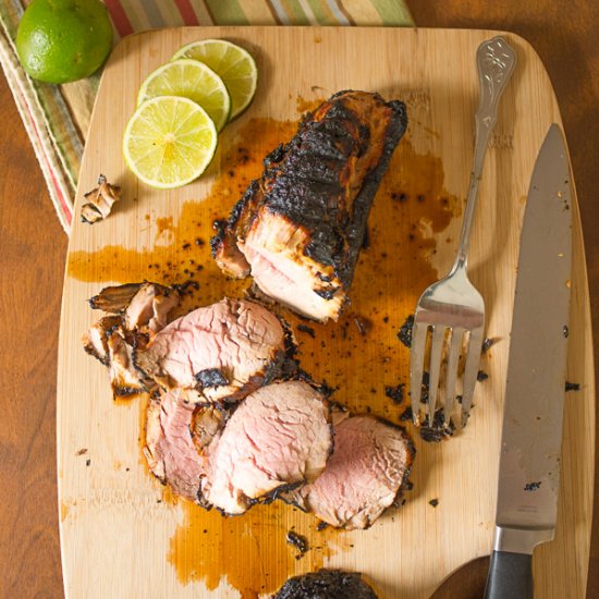 Lime Grilled Pork Tenderloin