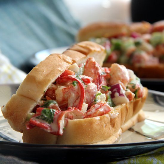 Southwestern Lobster Rolls