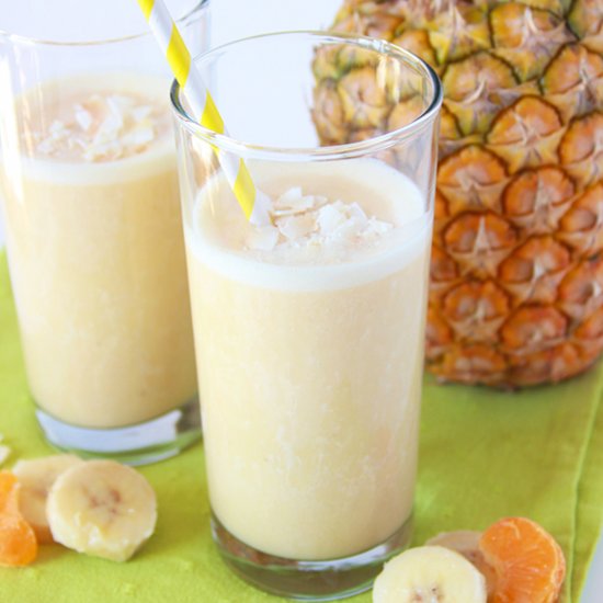 Pineapple Orange Banana Smoothie