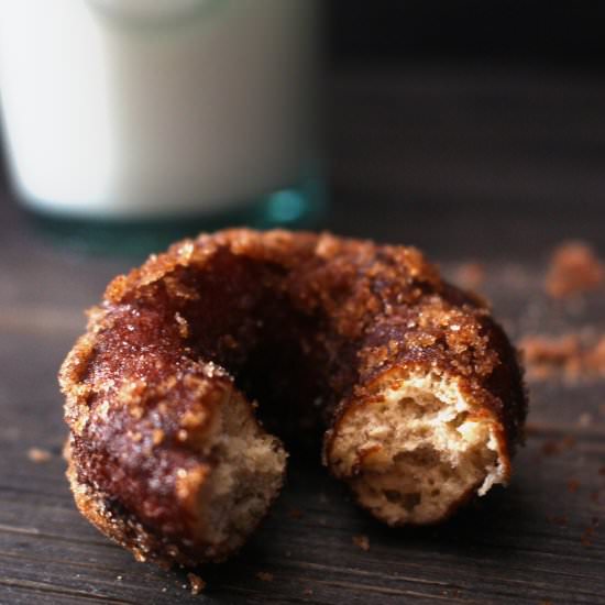 Cinnamon Brown Sugar Wheat Doughnut