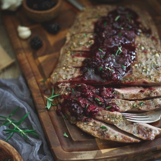 Rosemary Garlic Flank Steak