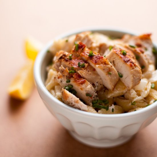 Creamy Lemon Chicken Pasta