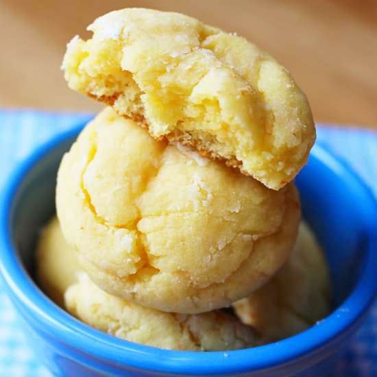 Easy Gooey Butter Cookies