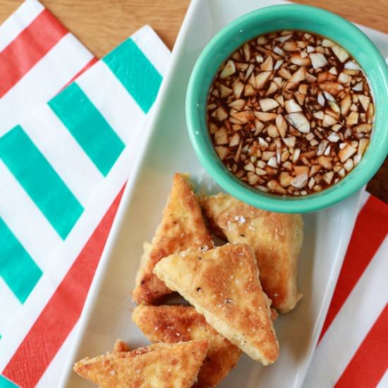 Crispy Quinoa-Crusted Tofu