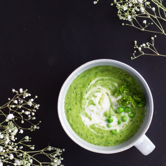 Simple Green Pea Soup