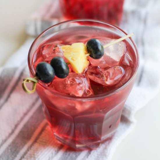 Blueberry Kona Pop Iced Tea