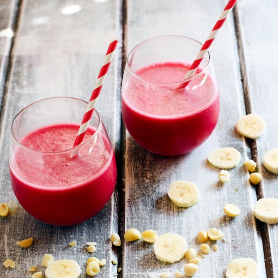 Healthy Tropical Beet Smoothie