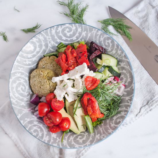 Garden Falafel Salad Bowl