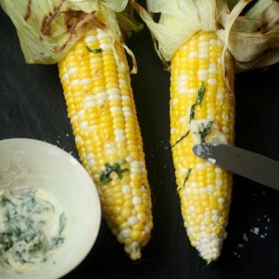 Grilled Corn on the Cob