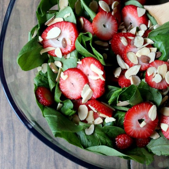 Strawberry Spinach Salad