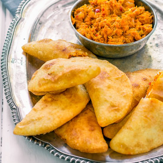 Venezuelan Cazon Empanadas