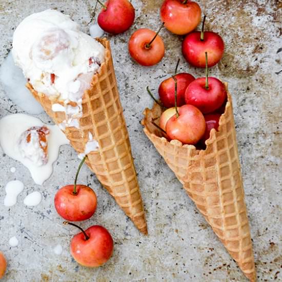 Rainier Cherry Ice Cream