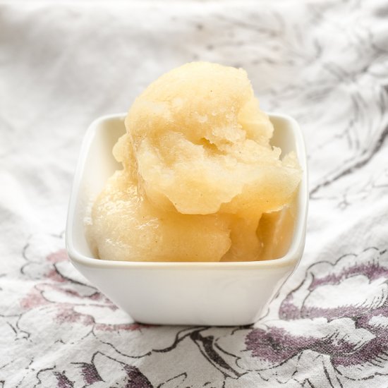 Ginger Pear Sorbet