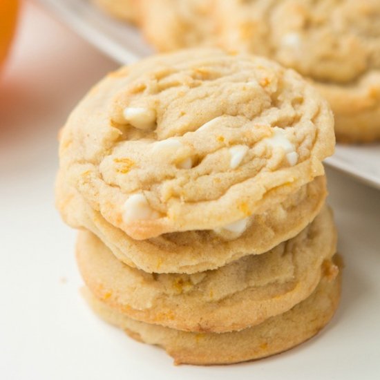 Orange Creamsicle Cookies