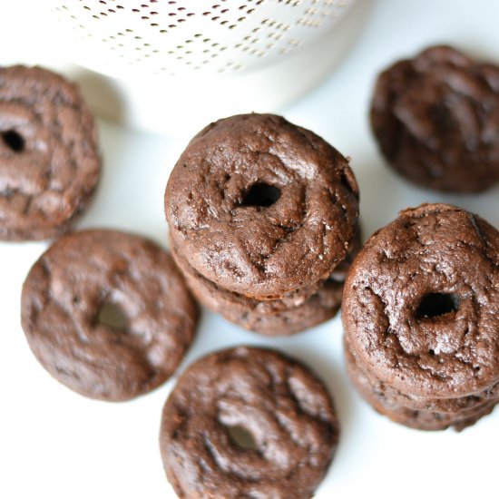 Chocolate Brownie Protein Donuts