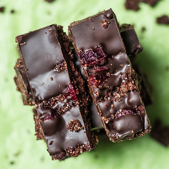 Seed & Cranberry Chocolate Bars