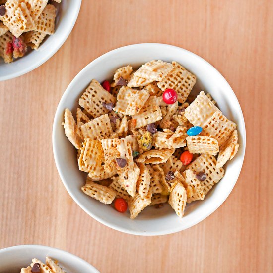 Monster Cookie Snack Mix