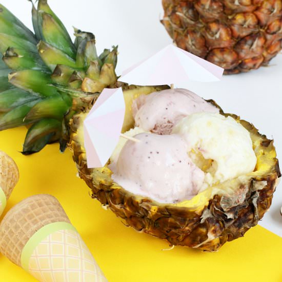 Pineapple Ice Cream