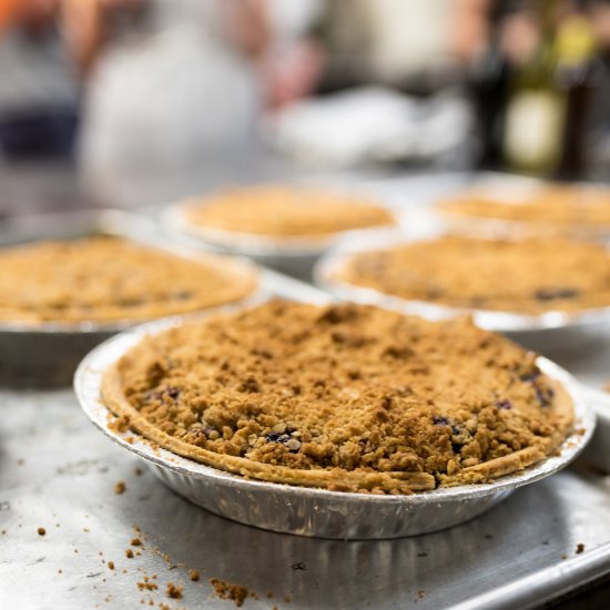 Blueberry Ginger Pie