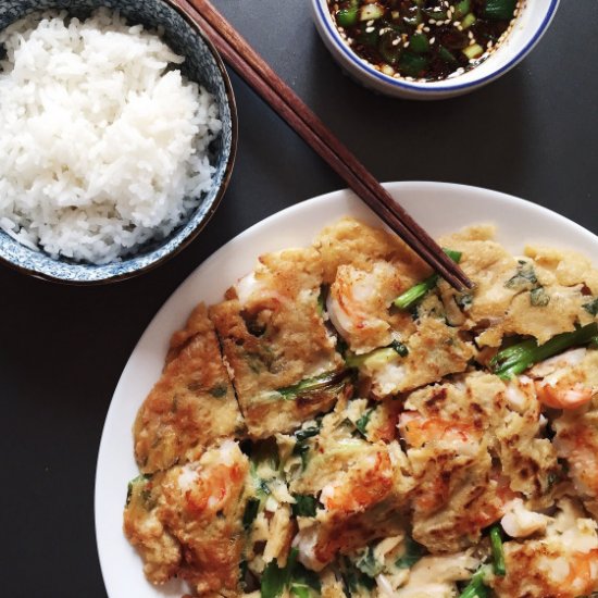 Korean Seafood Pancake