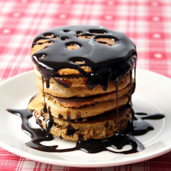 Toffee pancakes