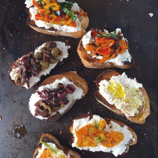 Ricotta Bruschetta