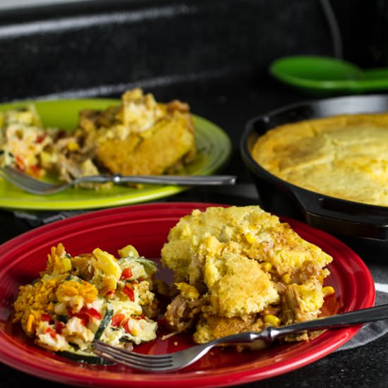 BBQ Chicken Skillet Bake