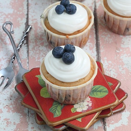 Blueberry Cupcakes