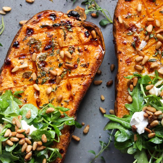 Roasted Whole Butternut Squash