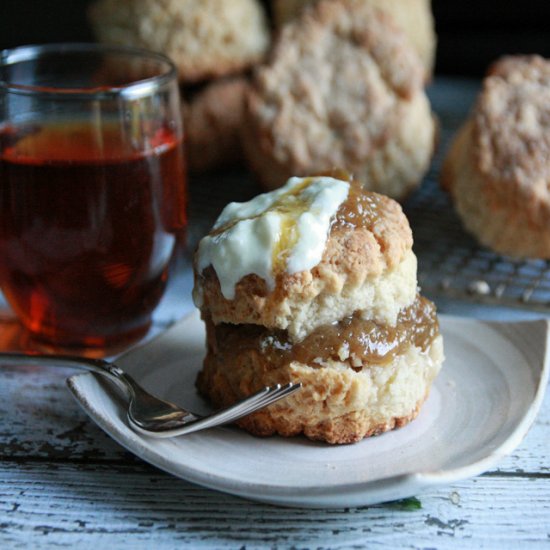 Rhubarb Shortcake