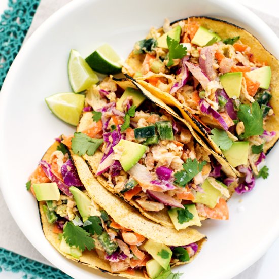 Crunchy Chickpea Tacos