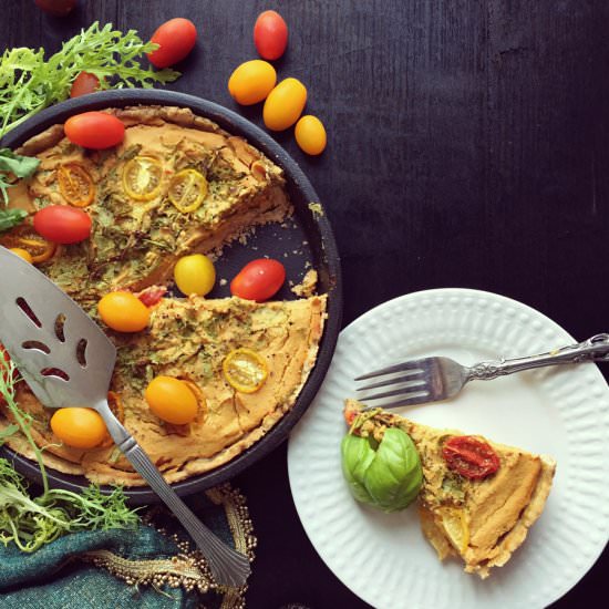 Savory Pumpkin Quiche