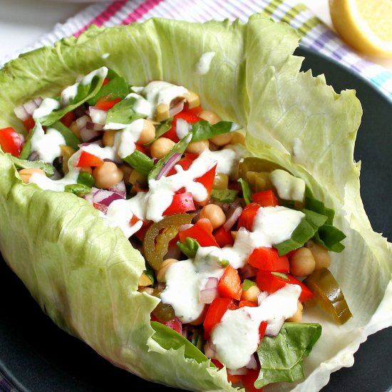 Lettuce Salad Wrap