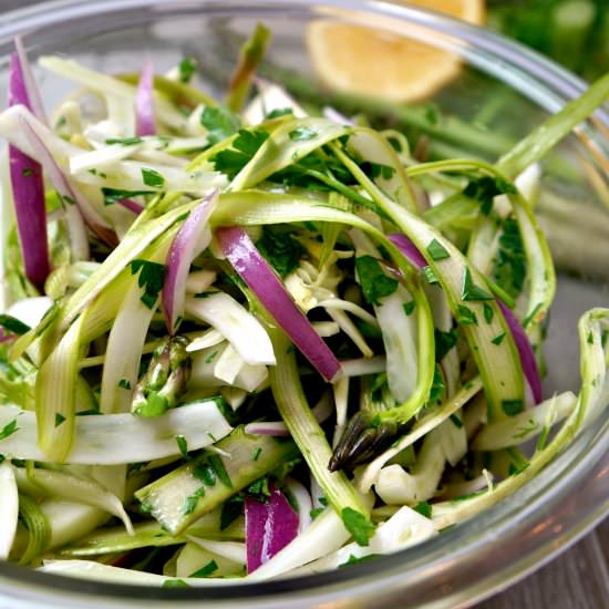 Shaved Asparagus Salad