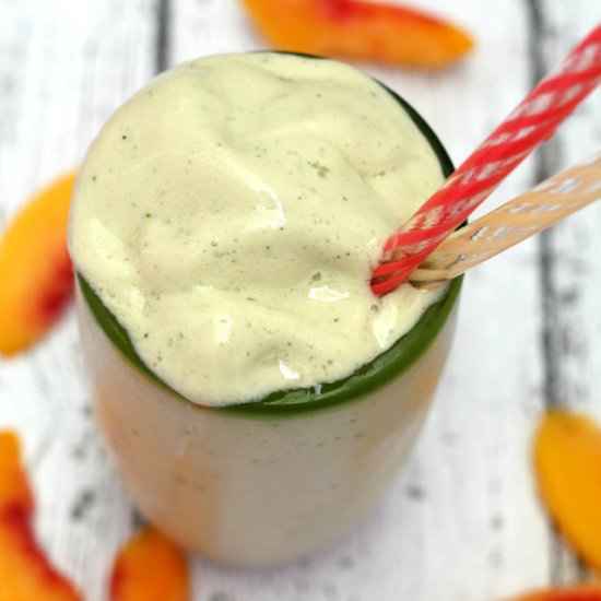 Peach Tea Protein Smoothie