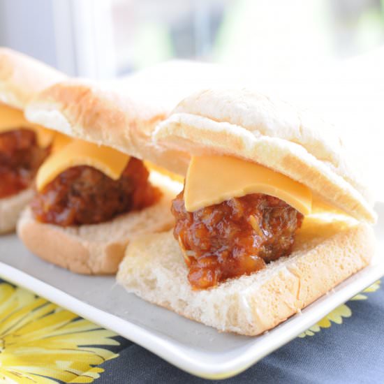 Sloppy Meatball Joes