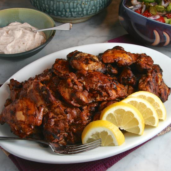 Chicken with Chile-Yogurt Sauce