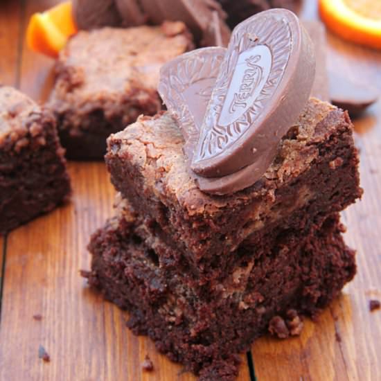 Chocolate Orange Cheesecake Brownie