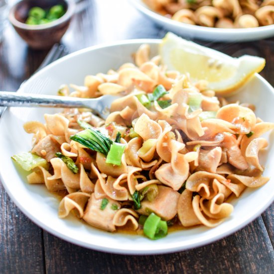 Drunken Noodles with Chicken