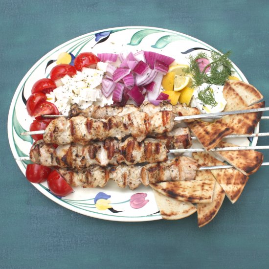 Greek Chicken Souvlaki