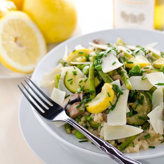 Lemon Vegetable Risotto