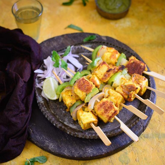 Mango Mint Paneer Tikka