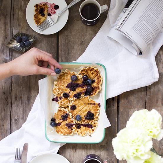 Gluten-free Buckwheat Waffles