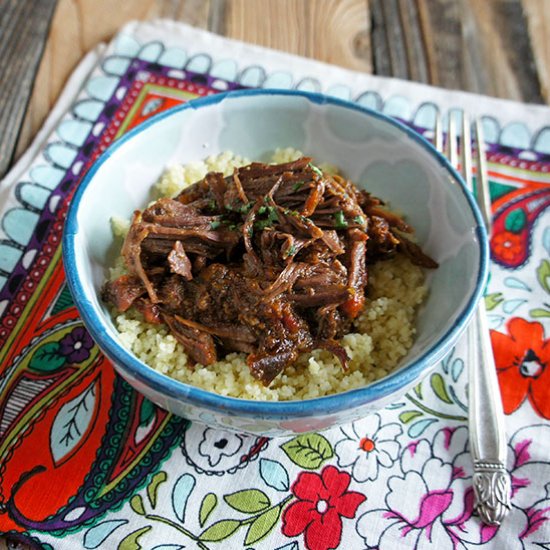 Slow Cooker Moroccan Short Ribs