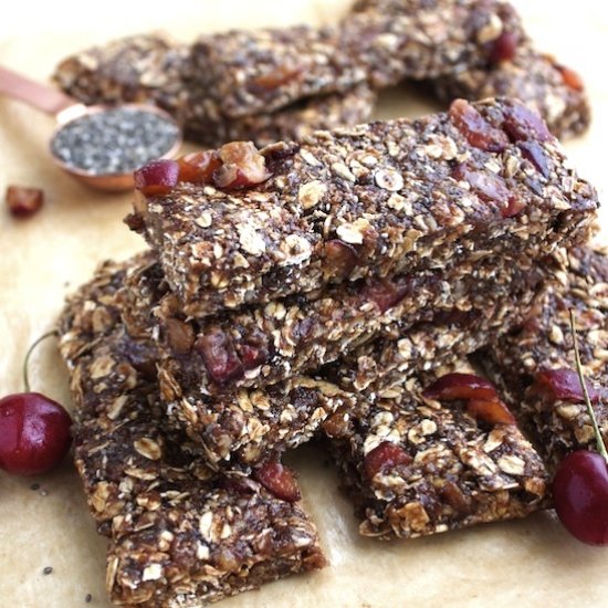 Chocolate Cherry Granola Bars