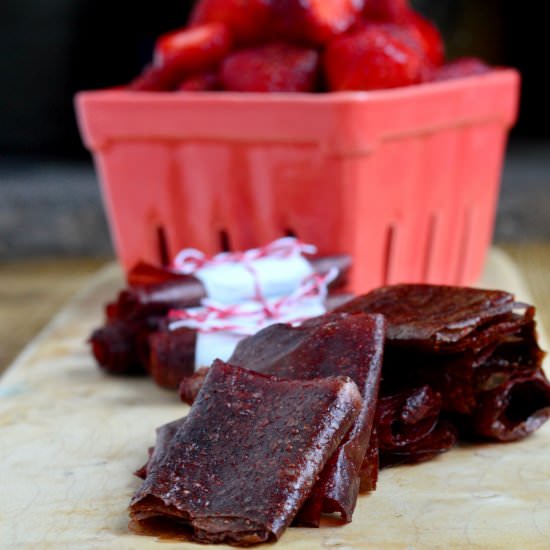 Strawberry-Mango Fruit Leather