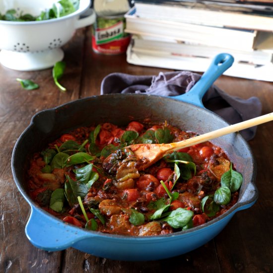 Black Beans and Tomatillos